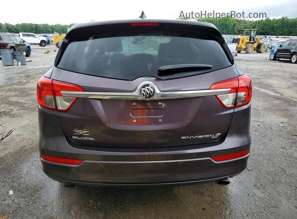 LRBFXESX4HD063537 2017 BUICK ENVISION Purple Widok z tyłu