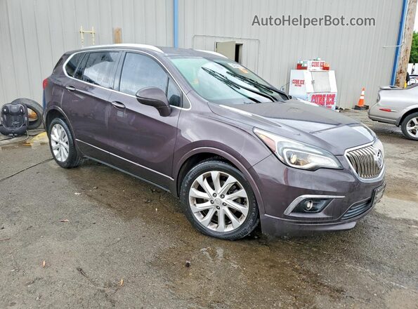 LRBFXESX4HD063537 2017 BUICK ENVISION Purple Przód prawy