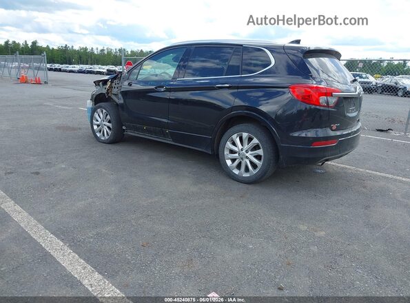 LRBFXESX4HD152198 2017 BUICK ENVISION Black Հետևի ձախ