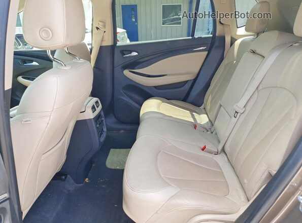 LRBFXESX4HD236697 2017 BUICK ENVISION Brown Rear interior view