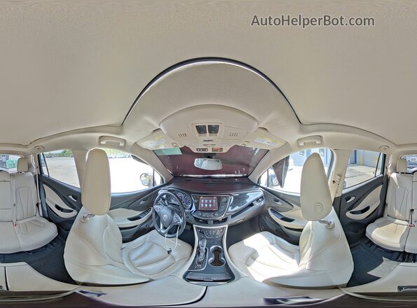 LRBFXESX4HD236697 2017 BUICK ENVISION Brown 360 interior view