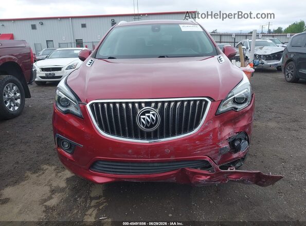 LRBFXESX6HD129165 2017 BUICK ENVISION Red Front view