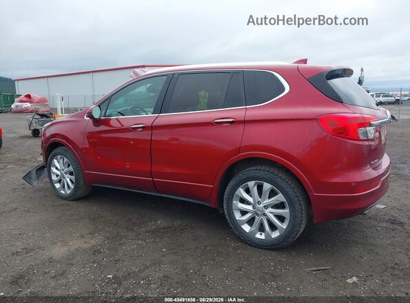 LRBFXESX6HD129165 2017 BUICK ENVISION Red 360 interior view