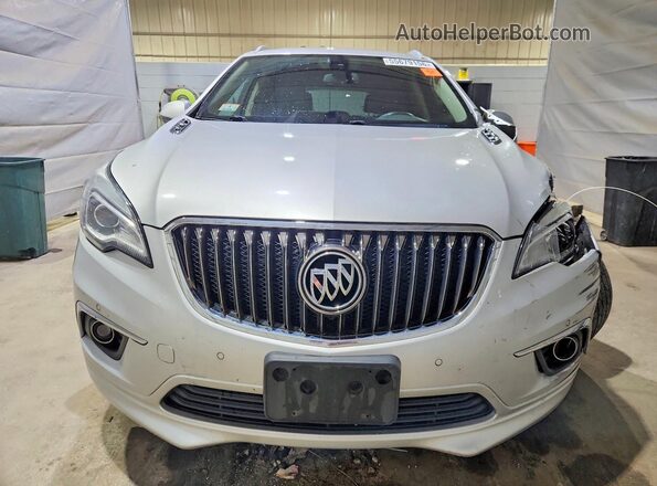 LRBFXESX8GD216161 2016 BUICK ENVISION Silver Widok z przodu