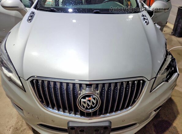 LRBFXESX8GD216161 2016 BUICK ENVISION Silver Widok komory silnika