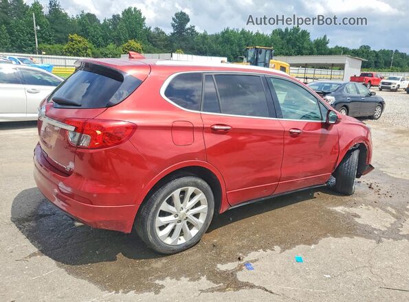LRBFXFSX5GD196974 2016 BUICK ENVISION Maroon Rear right
