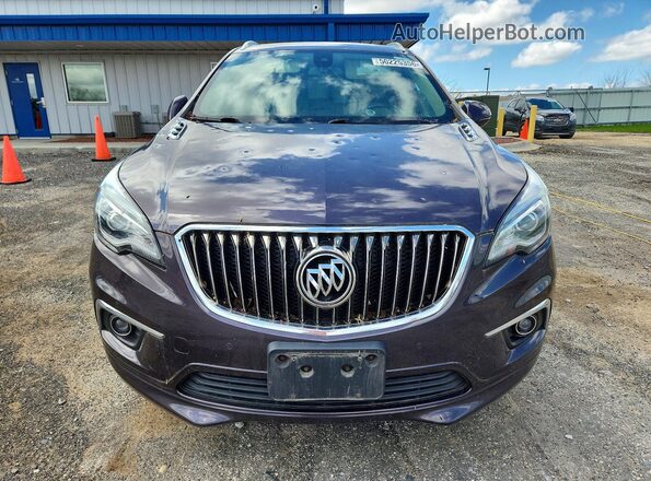 LRBFXFSX9GD177179 2016 BUICK ENVISION Purple Front view