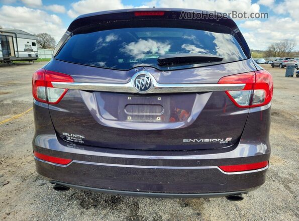 LRBFXFSX9GD177179 2016 BUICK ENVISION Purple Rear view
