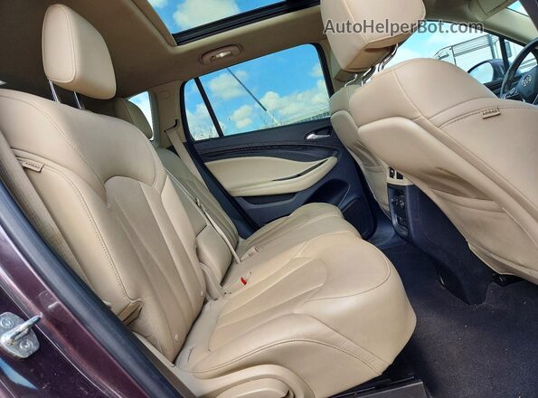 LRBFXFSX9GD177179 2016 BUICK ENVISION Purple Rear interior view