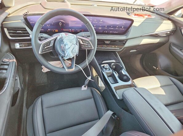 LRBFZKE40SD024610 2025 BUICK ENVISION Red Dashboard view