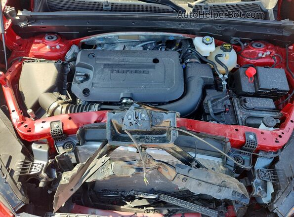 LRBFZKE40SD024610 2025 BUICK ENVISION Red Rear interior view