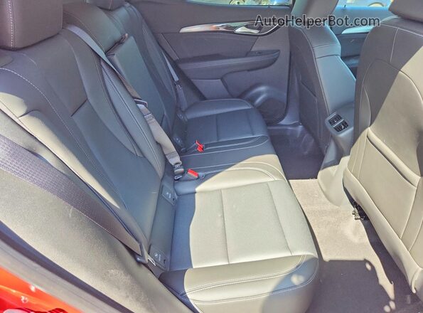 LRBFZKE40SD024610 2025 BUICK ENVISION Red Rear seats view