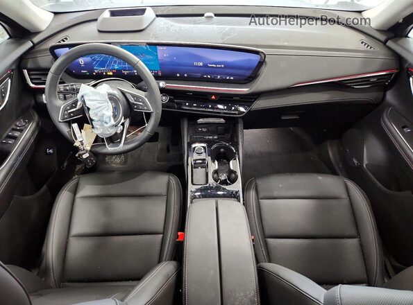 LRBFZKE40SD037664 2025 BUICK ENVISION Black Dashboard view