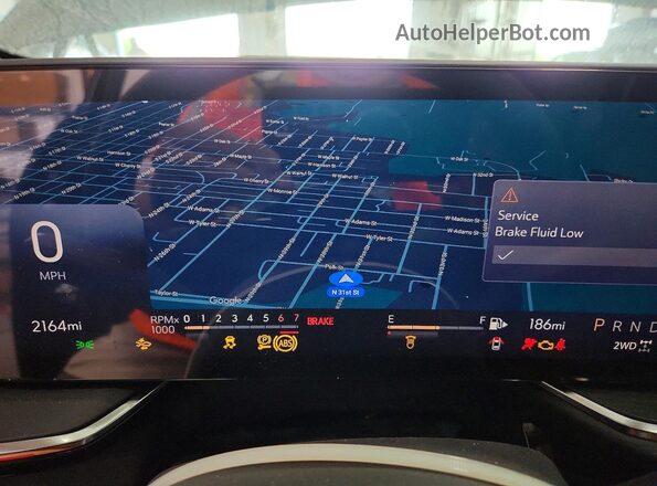 LRBFZKE40SD037664 2025 BUICK ENVISION Black Instrument cluster view