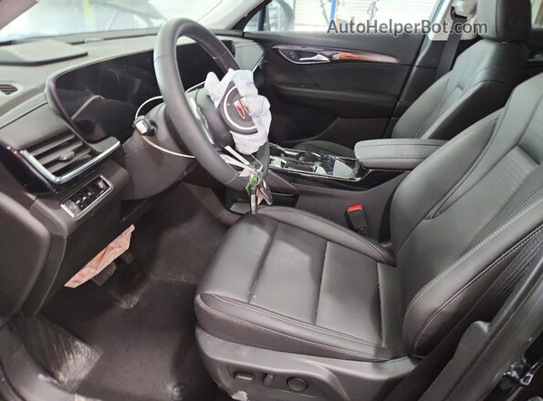 LRBFZKE40SD037664 2025 BUICK ENVISION Black Front interior view