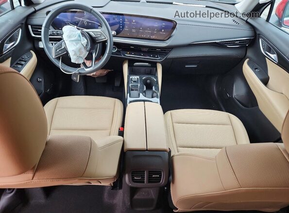 LRBFZKE44SD031382 2025 BUICK ENVISION Red წინა პანელის ხედი