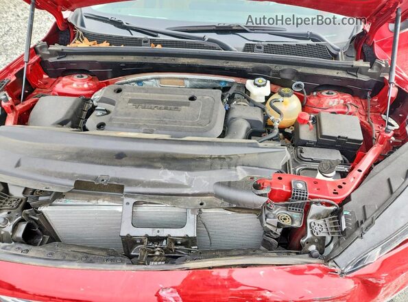 LRBFZKE44SD031382 2025 BUICK ENVISION Red უკანა სალონის ხედი