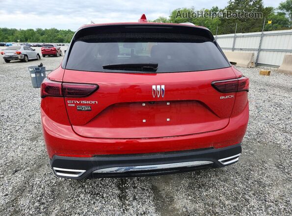 LRBFZKE44SD031382 2025 BUICK ENVISION Red უკანა ხედი
