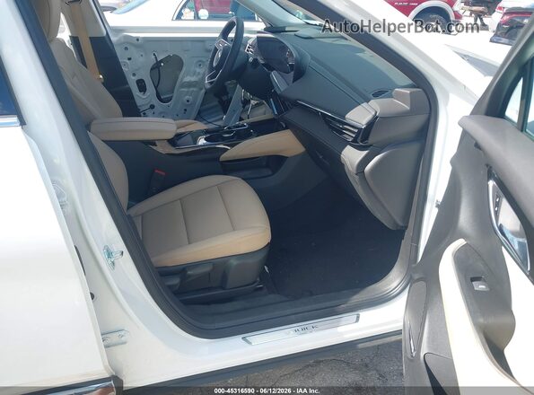 LRBFZKE47SD036544 2025 BUICK ENVISION White Widok wnętrza z przodu