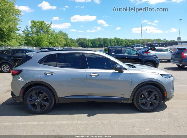 LRBFZLE45SD080807 2025 BUICK ENVISION Gray უკანა სალონის ხედი