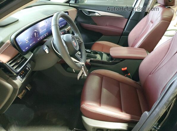 LRBFZLE46SD040025 2025 BUICK ENVISION Black Vista interior delantera