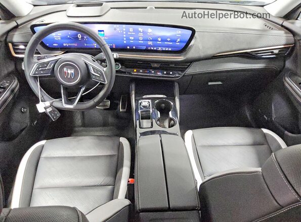 LRBFZLE4XSD073688 2025 BUICK ENVISION Черный Вид панели приборов