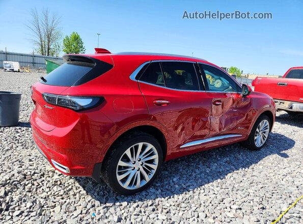 LRBFZME46SD015888 2025 BUICK ENVISION Красный Задняя правая четверть