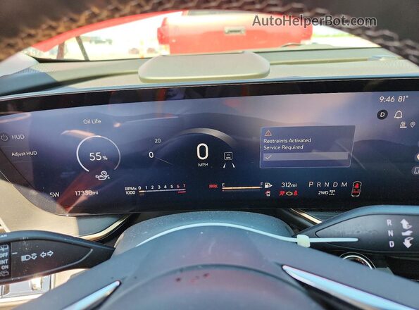 LRBFZME46SD015888 2025 BUICK ENVISION Красный Вид щитка приборов