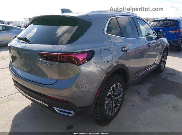 LRBFZME4XRD064313 2024 BUICK ENVISION Gray Trasero derecho