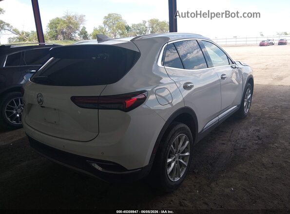 LRBFZMR40MD149194 2021 BUICK ENVISION White Rear right