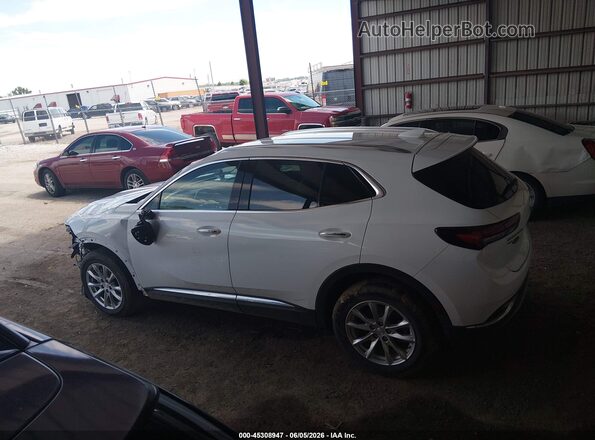 LRBFZMR40MD149194 2021 BUICK ENVISION White 360 interior view