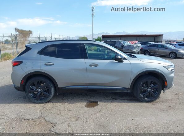 LRBFZMR41PD067088 2023 BUICK ENVISION Gray Սալոնի հետևի տեսք