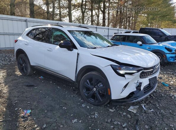 LRBFZMR43MD042298 2021 BUICK ENVISION White Front right