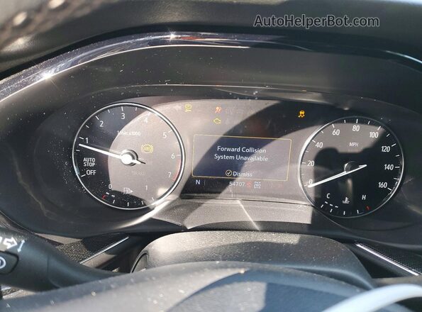 LRBFZMR43MD042298 2021 BUICK ENVISION White Instrument cluster view