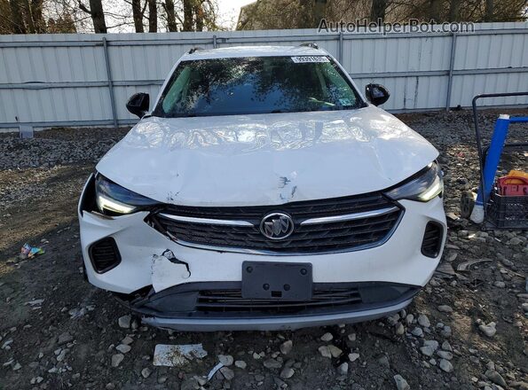 LRBFZMR43MD042298 2021 BUICK ENVISION White Front view