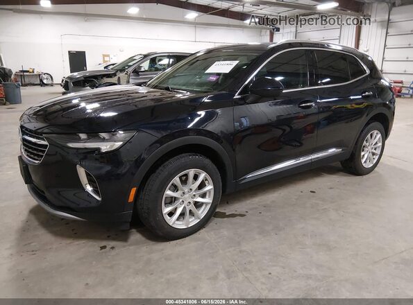 LRBFZMR43MD147133 2021 BUICK ENVISION Dark Blue Przód lewy