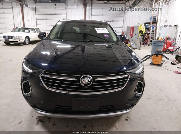 LRBFZMR43MD147133 2021 BUICK ENVISION Dark Blue Widok zestawu wskaźników