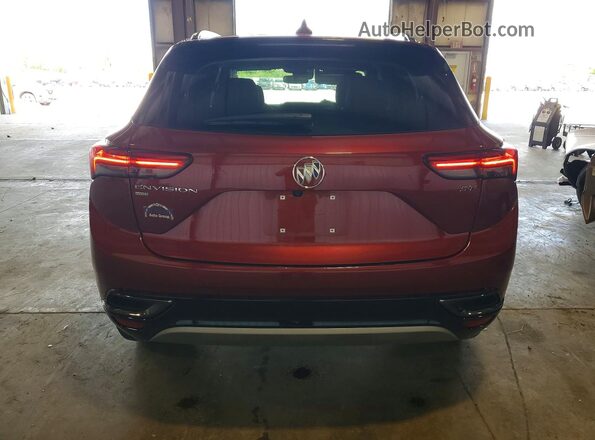 LRBFZMR46PD169308 2023 BUICK ENVISION Burgundy უკანა ხედი