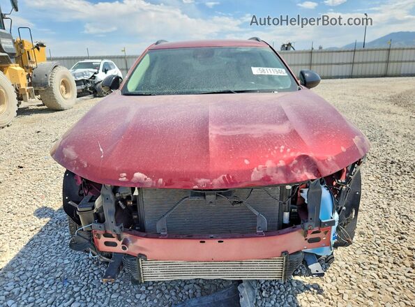 LRBFZMR47PD064549 2023 BUICK ENVISION Maroon Front view
