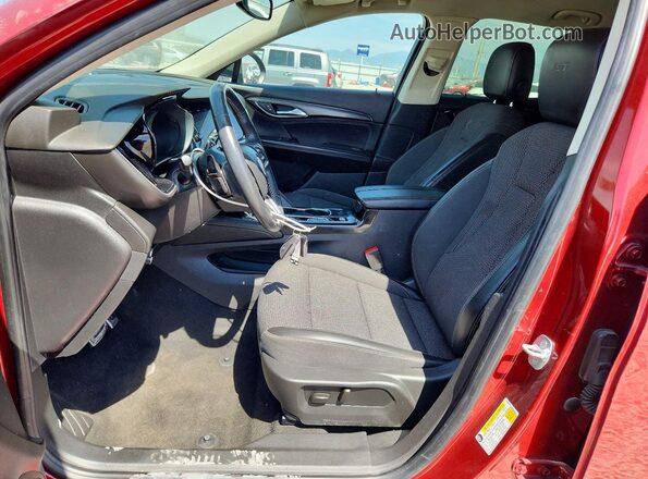 LRBFZMR47PD064549 2023 BUICK ENVISION Maroon Front interior view