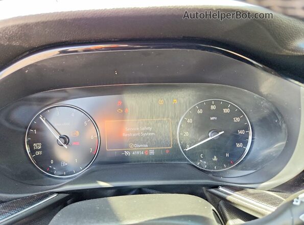 LRBFZMR47PD064549 2023 BUICK ENVISION Maroon Instrument cluster view