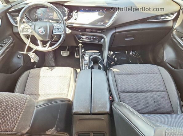 LRBFZMR47PD064549 2023 BUICK ENVISION Maroon Dashboard view