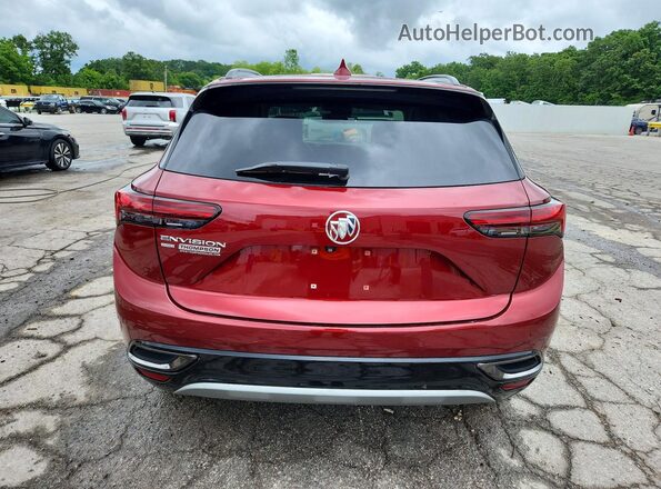 LRBFZMR4XMD047577 2021 BUICK ENVISION Burgundy Vista trasera