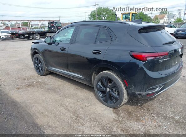 LRBFZMR4XMD193185 2021 BUICK ENVISION Черный Задняя левая четверть