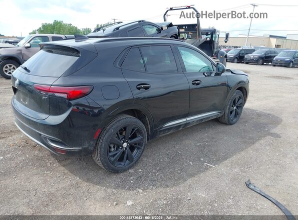 LRBFZMR4XMD193185 2021 BUICK ENVISION Черный Задняя правая четверть