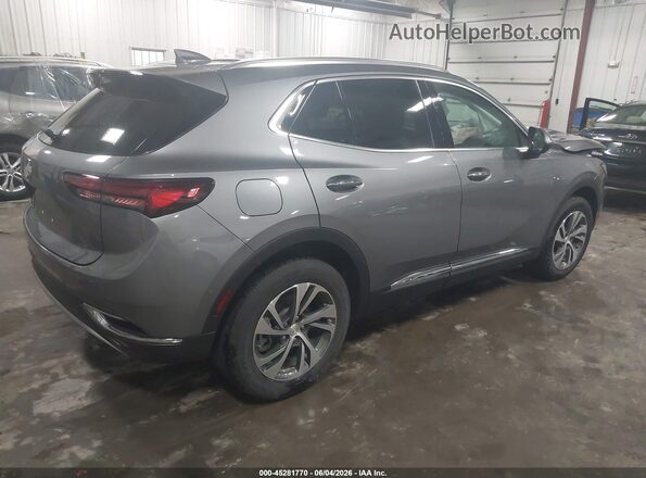 LRBFZNR40MD014237 2021 BUICK ENVISION Gray Tył prawy