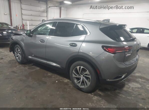LRBFZNR40MD014237 2021 BUICK ENVISION Gray Tył lewy