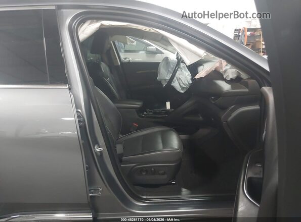 LRBFZNR40MD014237 2021 BUICK ENVISION Gray Widok wnętrza z przodu