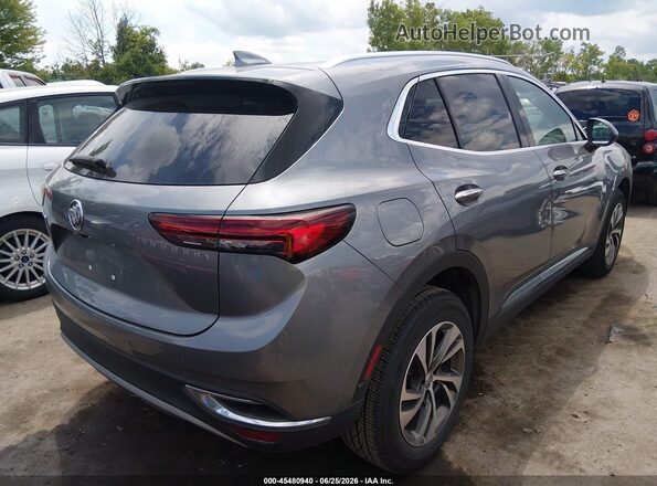 LRBFZNR40ND060684 2022 BUICK ENVISION Gray Հետևի աջ