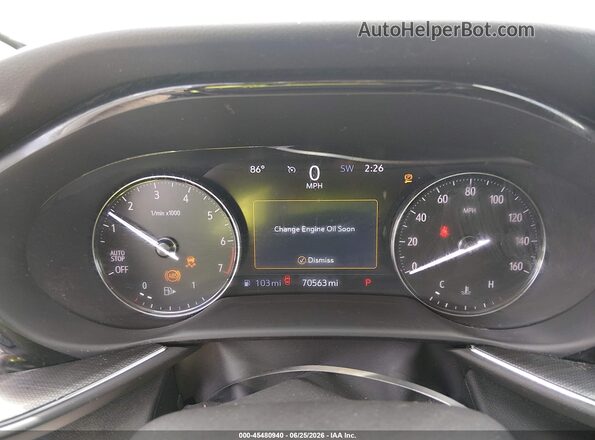 LRBFZNR40ND060684 2022 BUICK ENVISION Gray Հետևի նստատեղերի տեսք